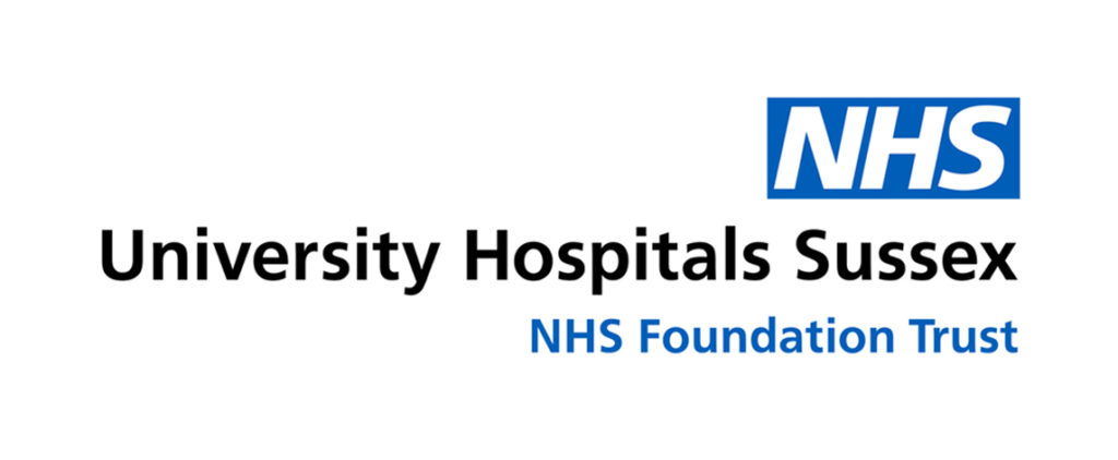 Logo for University Hospitals Sussex NHS Foundation Trust